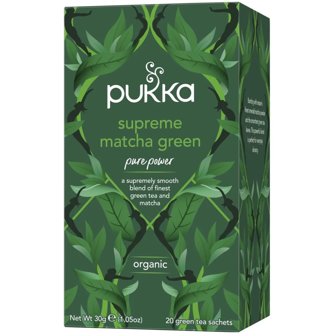 PUKKA VIHREÄTEE SUPREME MATCHA LUOMU 20PS 30 G