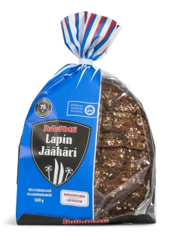 PULLAPIRTTI LAPIN JÄÄKÄRI VIIPALOITU RUISLIMPPU 500 G