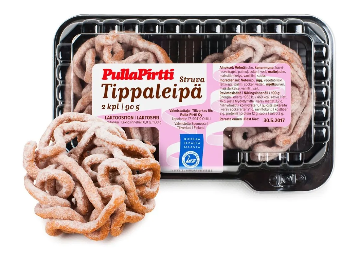 PULLAPIRTTI TIPPALEIPÄ 2KPL 90 G