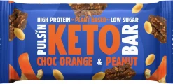 PULSIN APPELS.SUKLAA-MAAPÄHKINÄ KETOPATUKKA GLUTEENITON 50 G