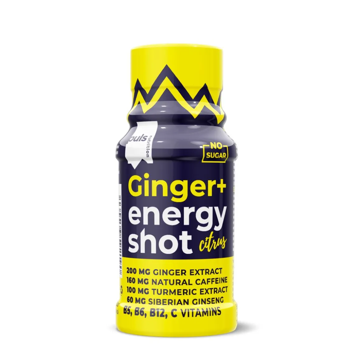 PULS NUTRITION ENERGY SHOT INKIVÄÄRI-SITRUUNA 60 ML