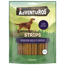 PURINA ADVENTUROS STRIPS METSÄKAURIIN MAKUINEN MAKUPALA 90 G