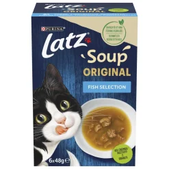 PURINA LATZ SOUP FISH SELECTION 6*48G 288 G