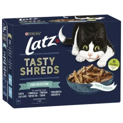 PURINA LATZ TASTY SHREDS FISH LAJ 12*80G 960 G