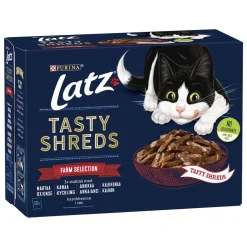 PURINA LATZ TASTY SHREDS FARM LAJ 12*80G 960 G