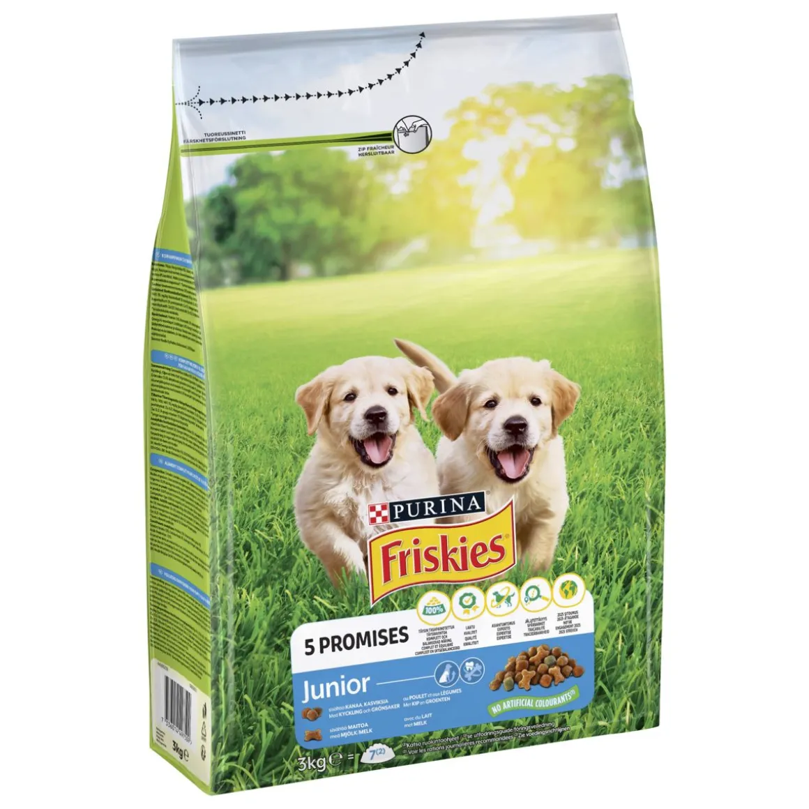 PURINA FRISKIES KOIRAN TÄYSRAVINTO JUNIOR 3 KG