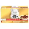 PURINA GOURMET GOLD MINITÖLKIT LOHTA JA KANAA KASTIKKEESSA 85 G