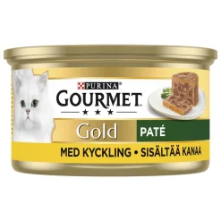 PURINA GOURMET GOLD MINITÖLKIT KANAA PATÉ 85 G