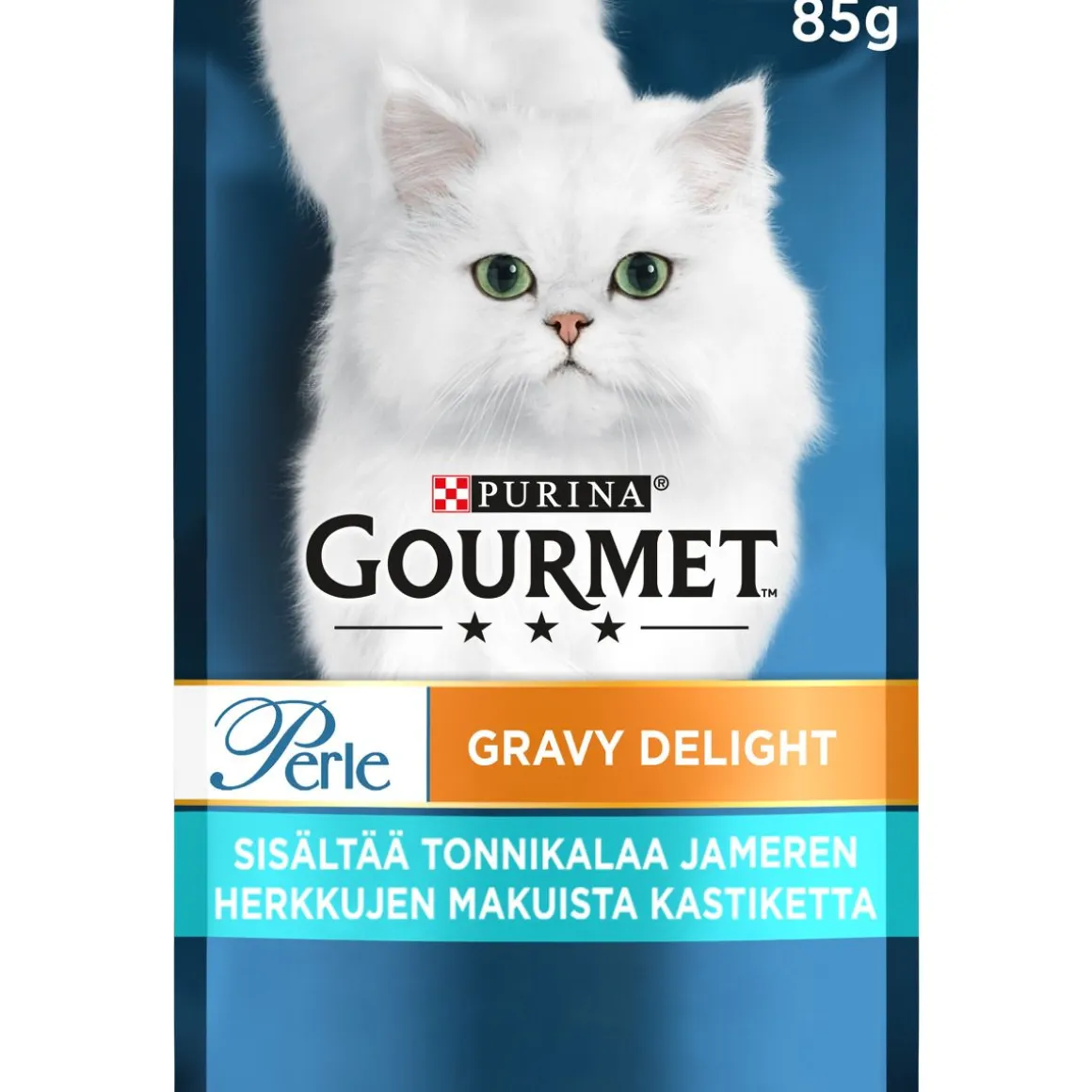 PURINA GOURMET PERLE GRAVY DELIGHT TONNIKALAA JA KASTIKETTA 85 G