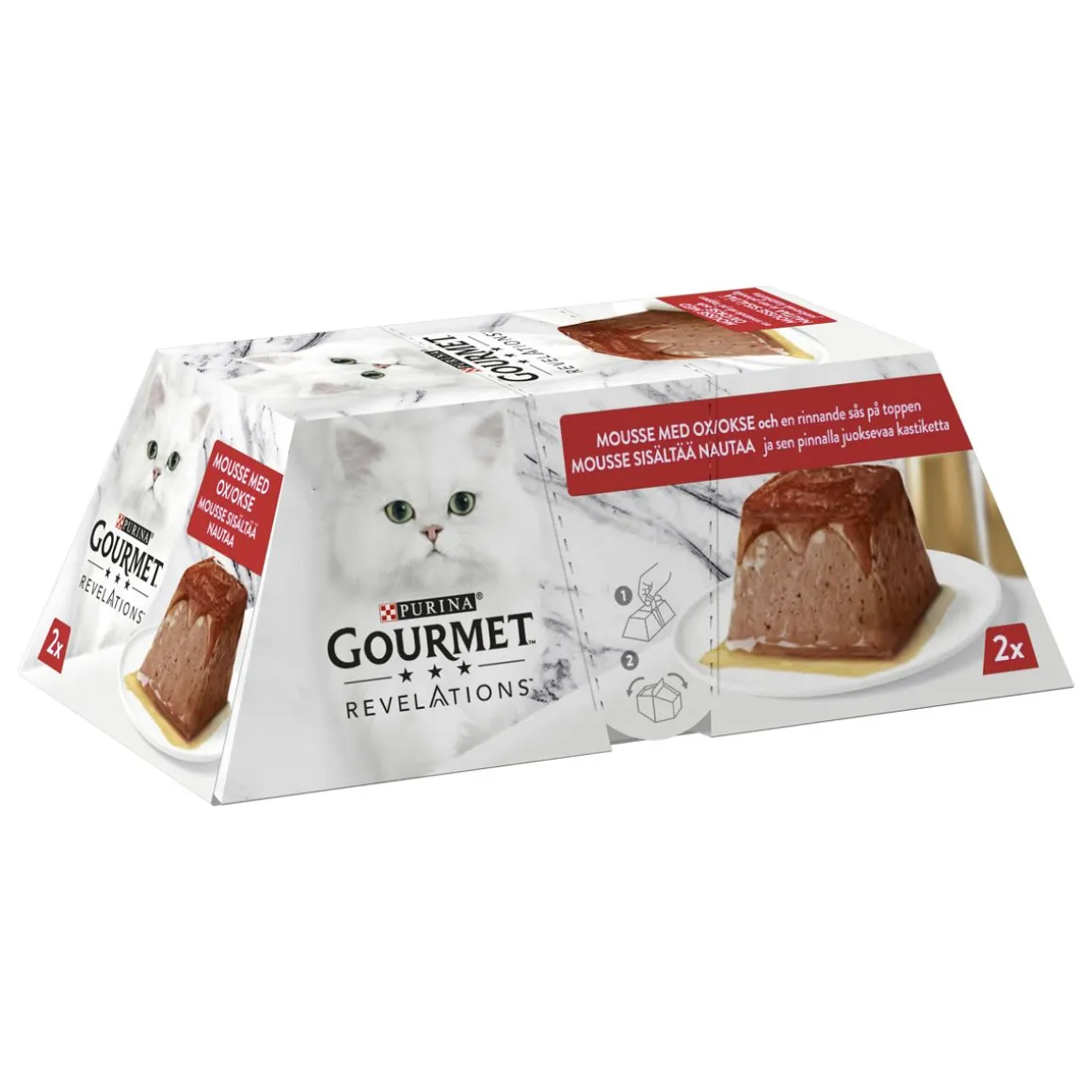 PURINA GOURMET REVELATIONS MOUSSE NAUTA 2*57G 114 G