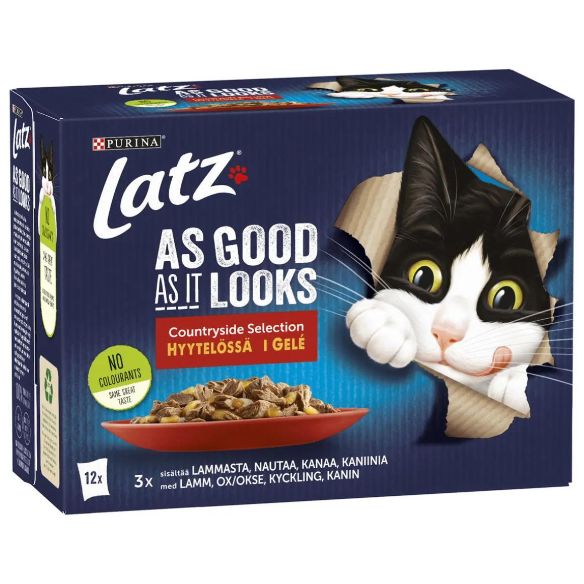 PURINA LATZ AGAIL COUNTRYSIDE LAJ HYYT 12*85G 1,02 KG