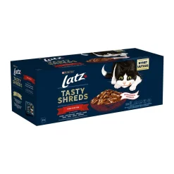 PURINA LATZ TASTY SHREDS FARM LAJ 44*80G 3,52 KG