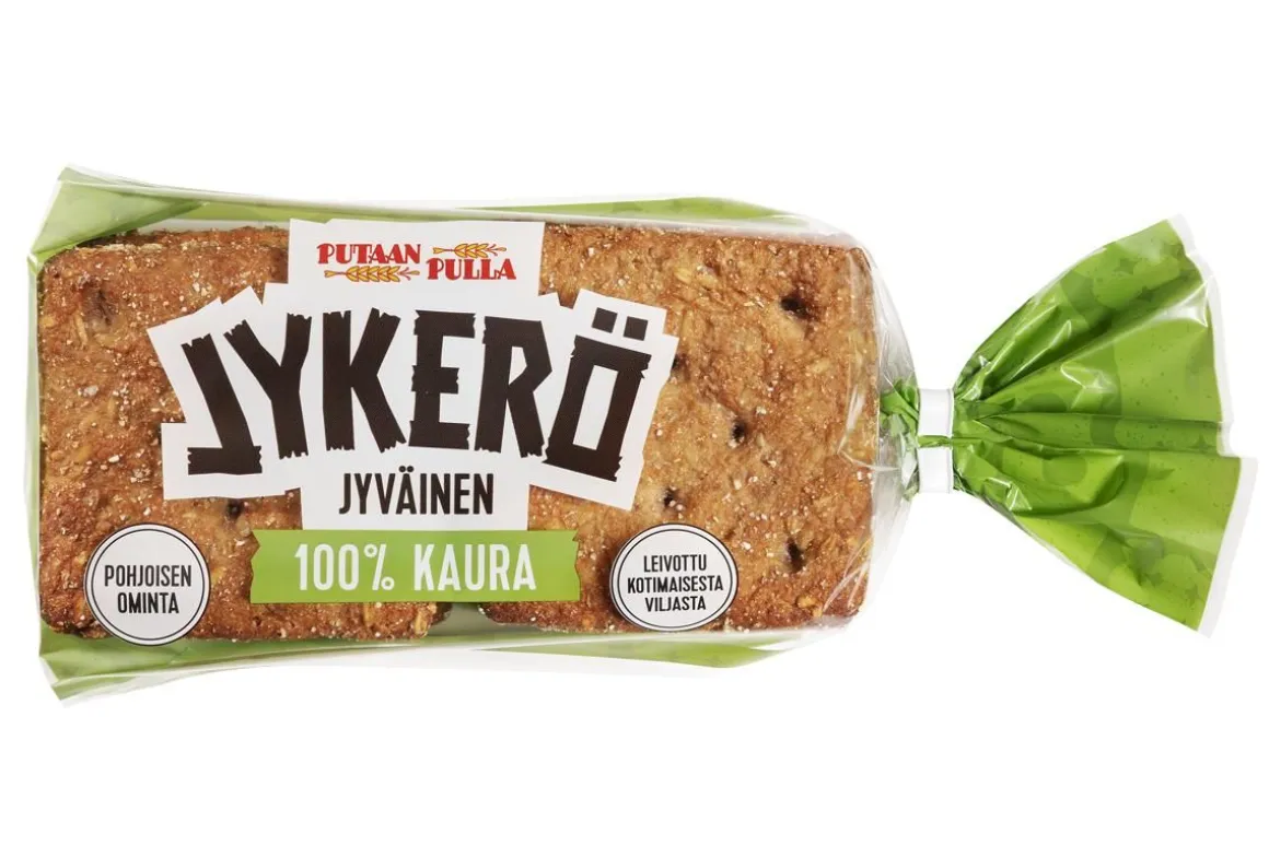 PUTAANPULLA 100% KAURA JYKERÖ JYVÄINEN 360 G