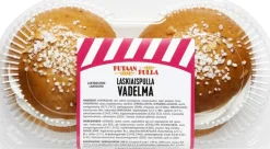 PUTAANPULLA LASKIAISPULLA VADELMA 2KPL 240 G