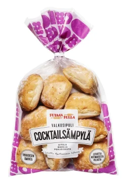 PUTAANPULLA VALKOSIPULI COCKTAILSÄMPYLÄ 8KPL 320 G