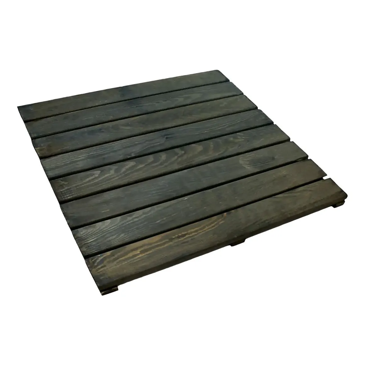 PUULAATTA 60 X 60 CM MUSTAHARMAA