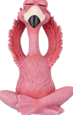 PUUTARHAPATSAS JOOGAAVA FLAMINGO 13,8X9X8CM LAJITELMA