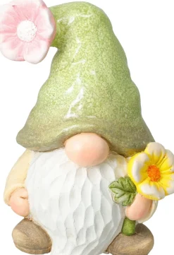PUUTARHATONTTU KUKKAHATULLA 31CM LAJITELMA