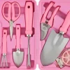 PUUTARHATYÖKALUSARJA PINK 7-OSAINEN