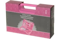 PUUTARHATYÖKALUSARJA PINK 7-OSAINEN