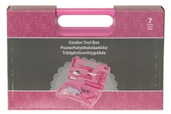 PUUTARHATYÖKALUSARJA PINK 7-OSAINEN
