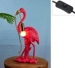 PÖYTÄLAMPPU FLAMINGO 45CM PINKKI