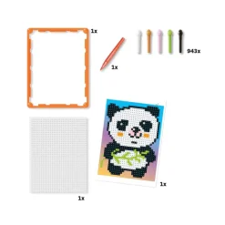 QUERCETTI PIXEL ART BASIC PANDA NUPPIASKARTELU.