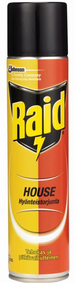 RAID HOUSE HYÖNTEISTORJUNTA-AEROSOLI 300ML 300