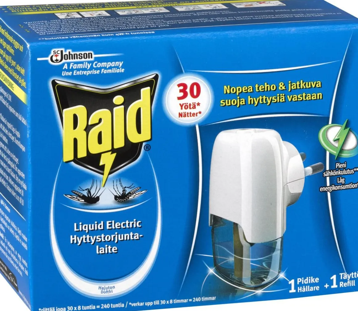 RAID LIQUID ELECKTRIC HYTTYSTORJUNTALAITE