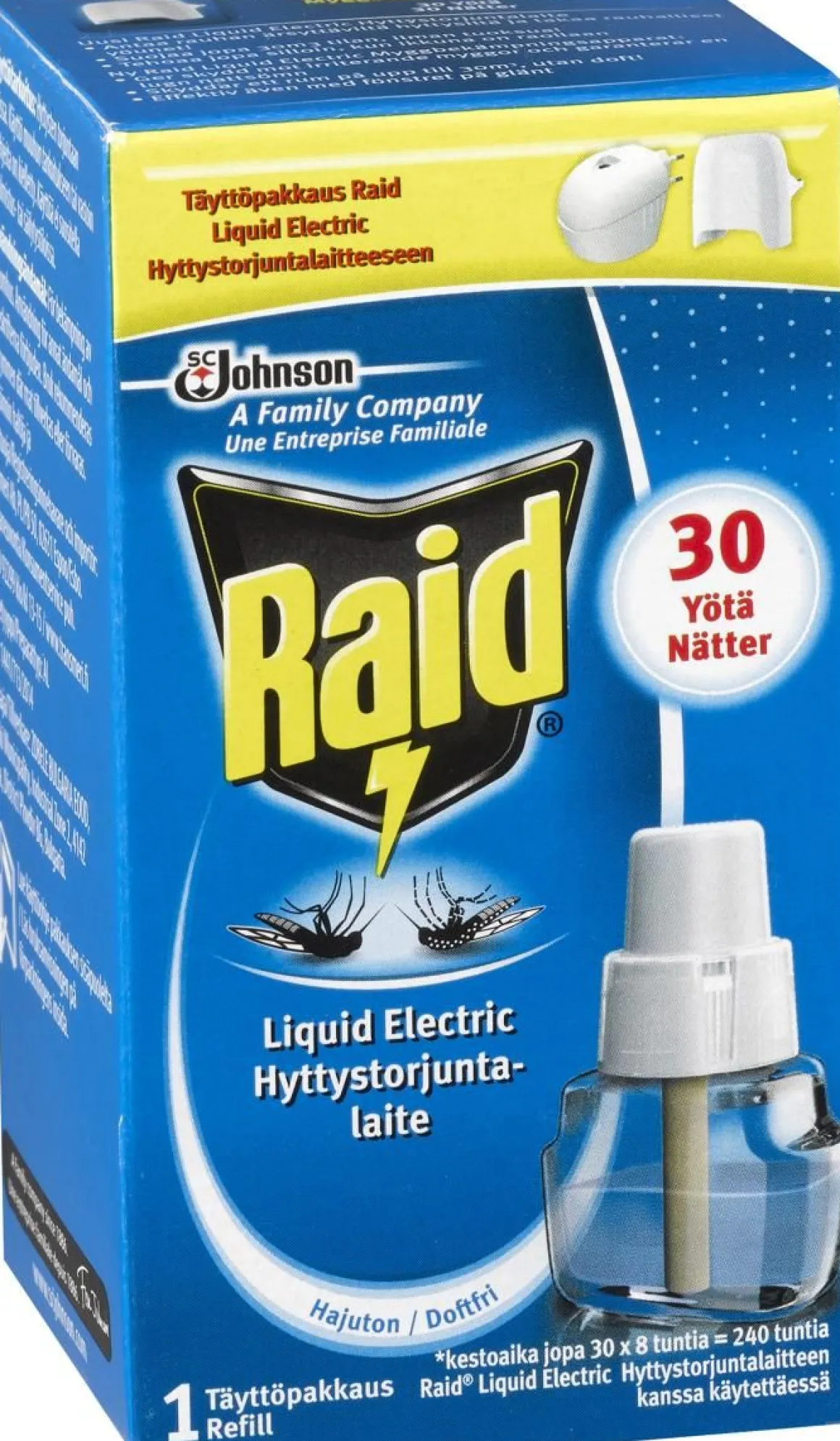 RAID LIQUID ELECKTRIC TÄYTTÖ 21ML 21 ML