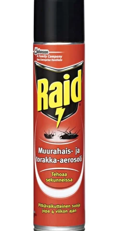 RAID MUURAHAIS- & TORAKKA-AEROSOLI 300 ML