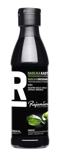 RAJAMÄEN BASILIKA BALSAMIKASTIKE 250 ML