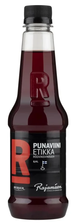 RAJAMÄEN PUNAVIINIETIKKA 400 ML
