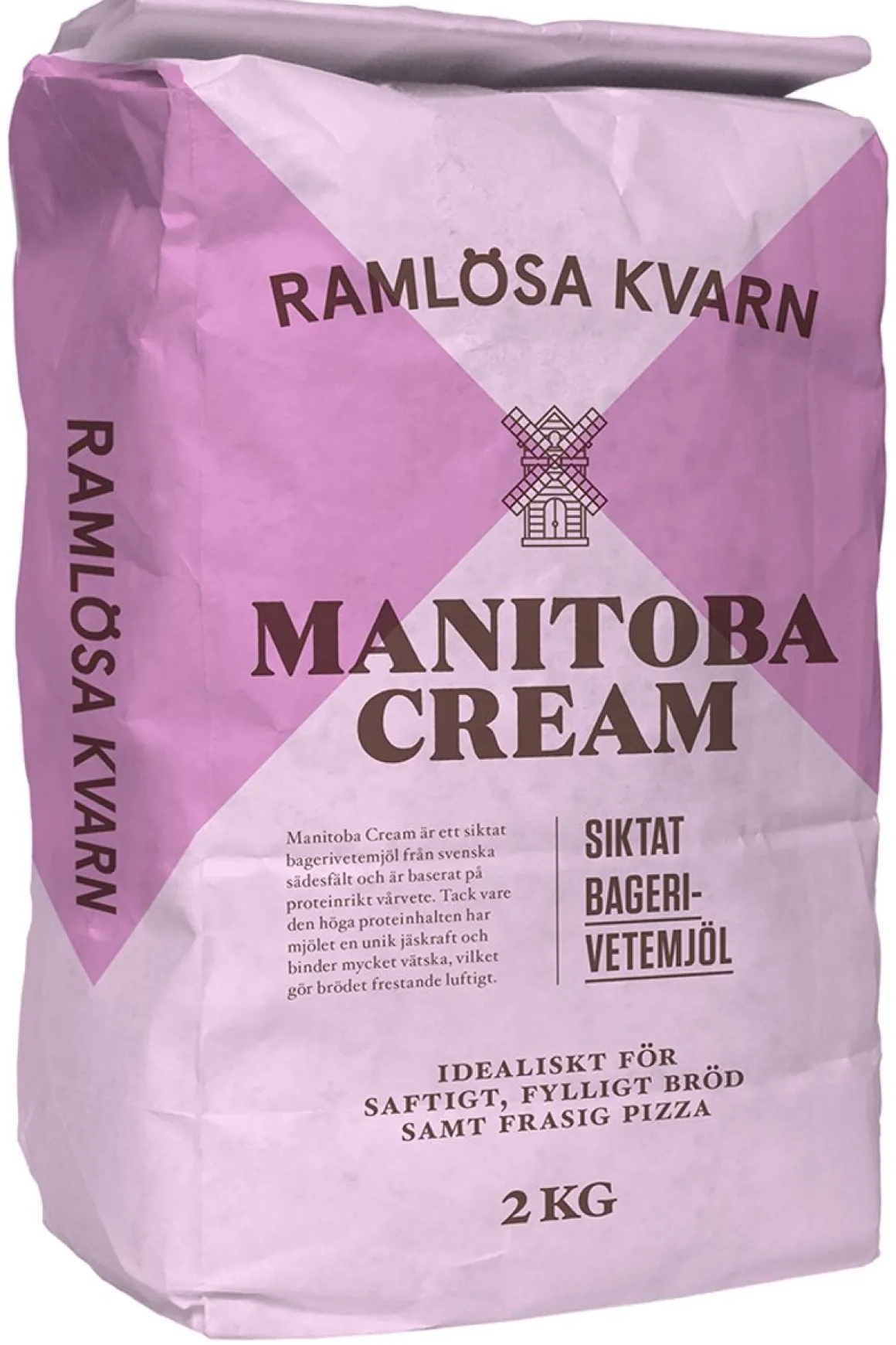 RAMLÖSA KVARN MANITOBA CREAM VEHNÄJAUHO 2 KG