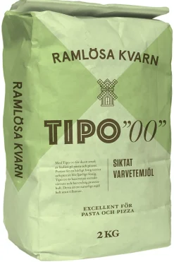 RAMLÖSA KVARN TIPO00 KEVÄTVEHNÄJAUHO 2 KG
