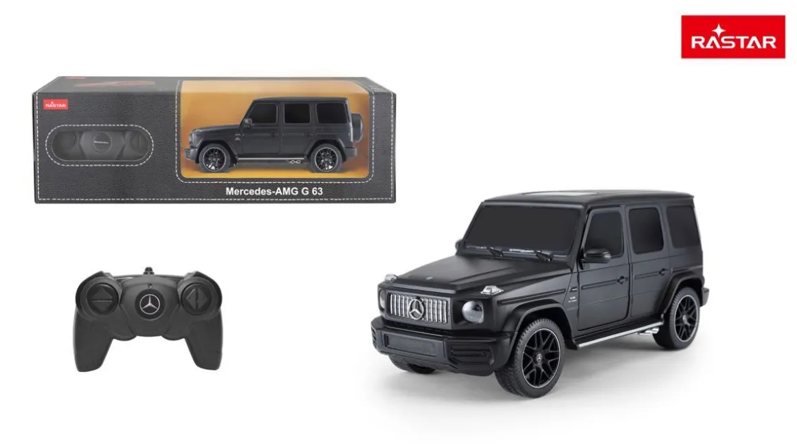 RASTAR R/C 1:24 MERCEDES-BENZ G63 MATT BLACK