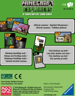 RAVENSBURGER MINECRAFT EXPLORERS KORTTIPELI