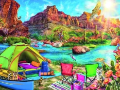 RAVENSBURGER PALAPELI 1500P CANYON CAMPING