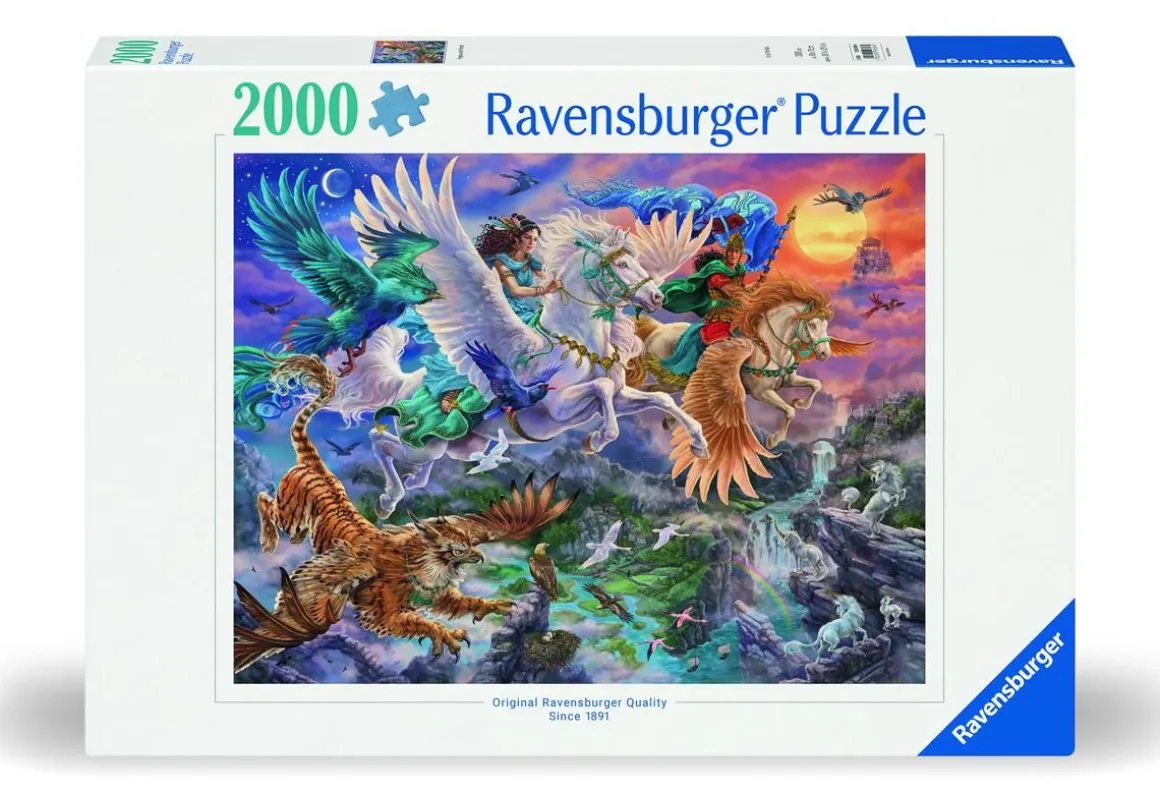 RAVENSBURGER PALAPELI 2000P PEGASUS AND FRIENDS
