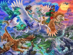 RAVENSBURGER PALAPELI 2000P PEGASUS AND FRIENDS