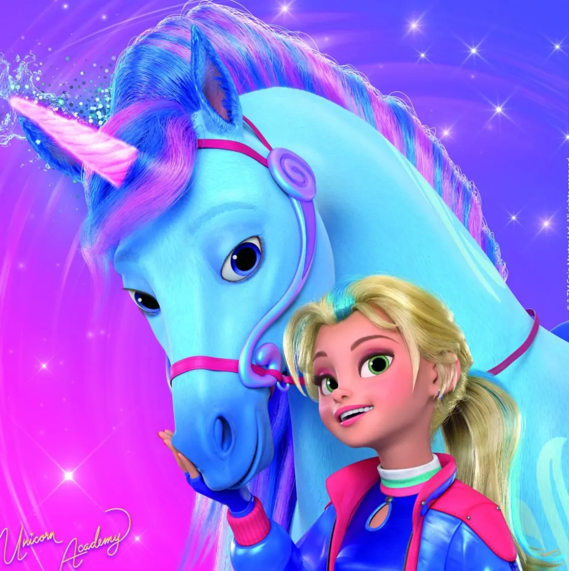 RAVENSBURGER PALAPELI 3X49P UNICORN ACADEMY