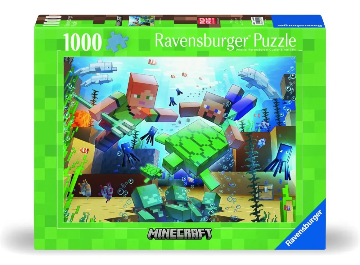 RAVENSBURGER MINECRAFT MOSAIC 1000 PALAA