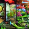 RAVENSBURGER PALAPELI 1000P JAPANESE GARDEN TEAHOUSE KYOTO