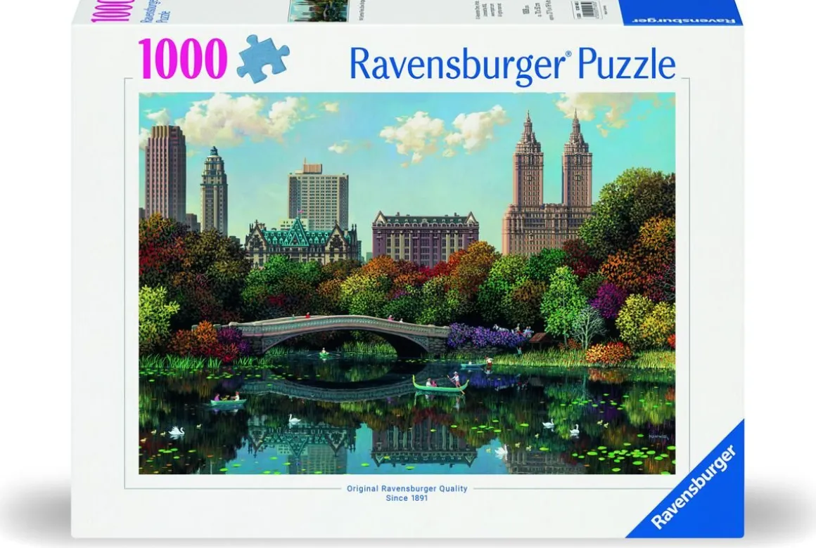 RAVENSBURGER PALAPELI 1000P NY CENTRAL PARK, BOW BRIDGE