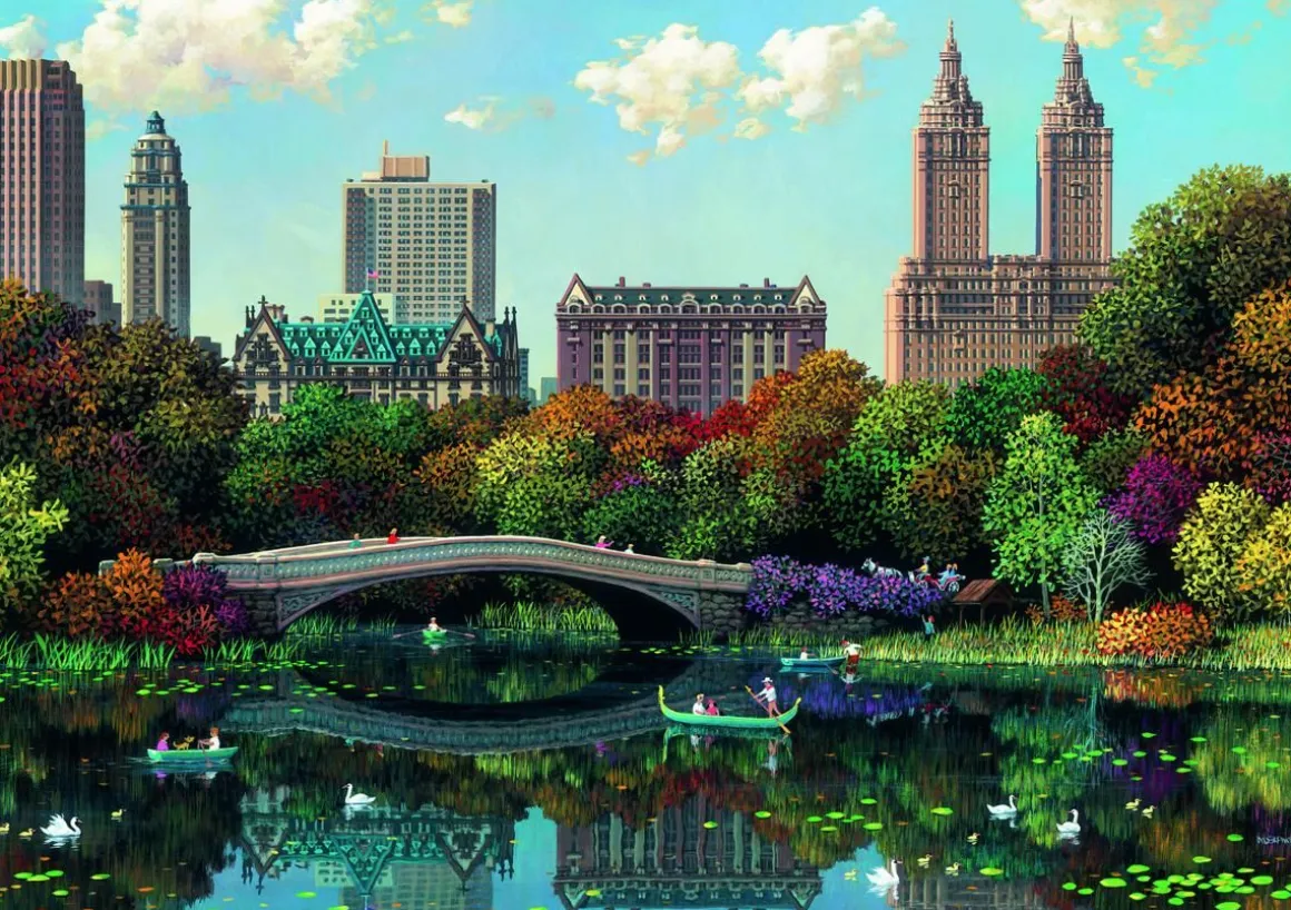 RAVENSBURGER PALAPELI 1000P NY CENTRAL PARK, BOW BRIDGE