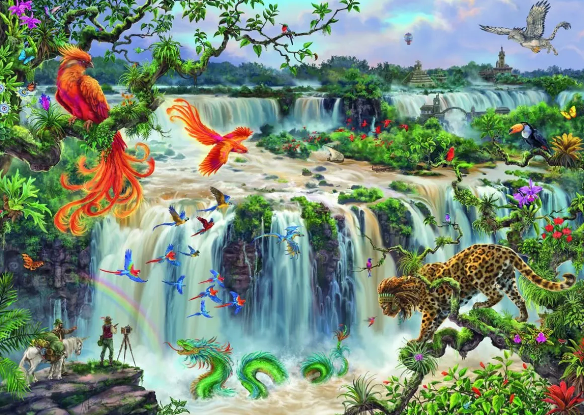 RAVENSBURGER WATERFALL IQUAZU 1000 PALAA