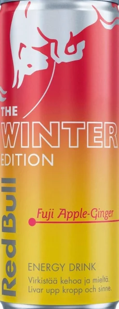 RED BULL WINTER EDITION FUJI APPLE & GINGER TLK 250 ML