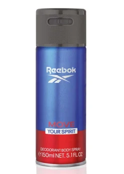 REEBOK  MOVE YOUR SPIRIT DEODORANT BODY SPRAY MIEHILLE 150 ML