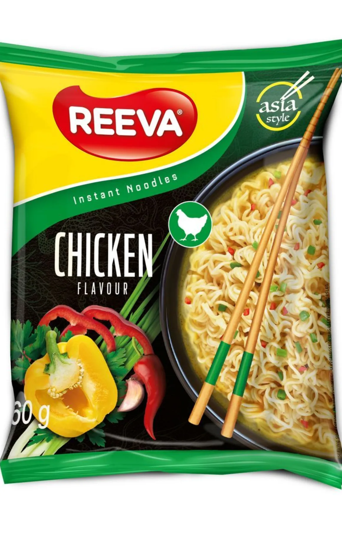 REEVA ASIA KANANMAKUINEN NUUDELI 60 G