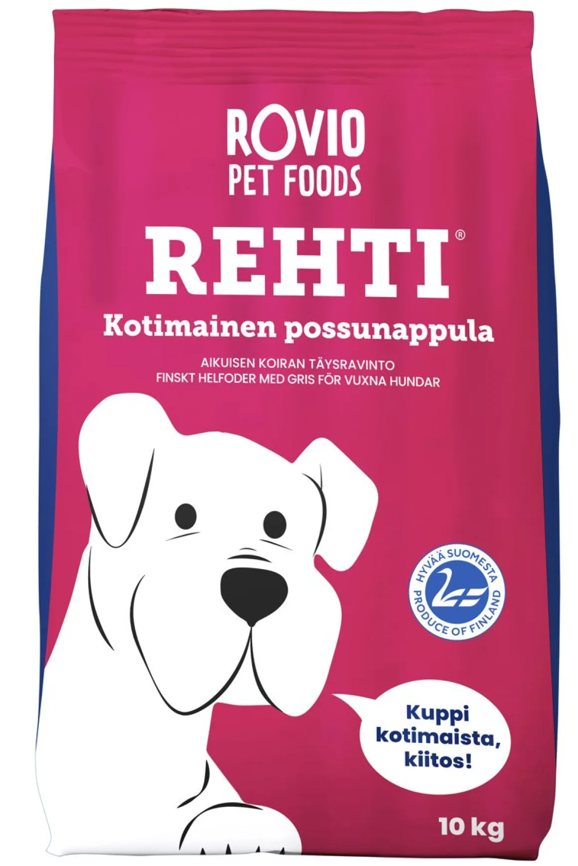 REHTI KOIRAN TÄYSRAVINTO POSSU AIKUINEN 10 KG